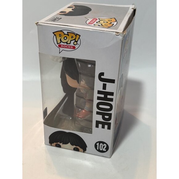 Funko Pop! Rocks BTS J-Hope #102 Vinyl Figure Collectible Toy In Original Box - Picture 5 of 10